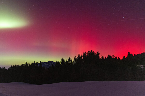 Polarlichter in Bayern
