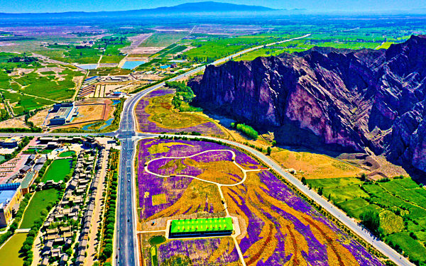 China Zhangye Danxia Countryside