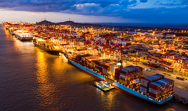 China International Import Expo Cargo Ships