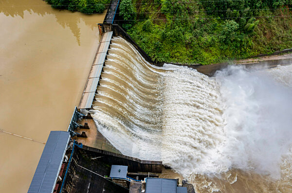 Beilei Hydropower Station Flood Discharge