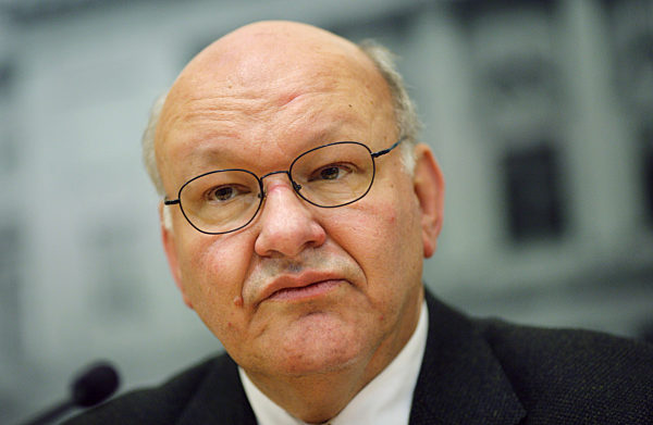 Walter Momper (SPD), Präsident des Berliner Abgeordnetenhauses...