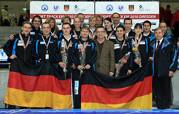 Shorttrack EM 2010 in Dresden