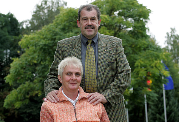 Behindertensport: Marianne Buggenhagen und Bernd Mädler