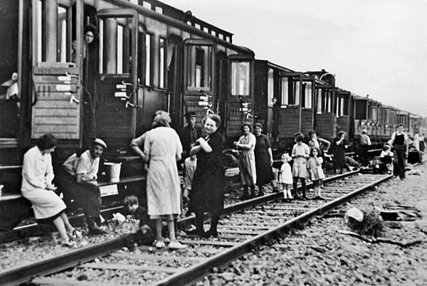 II. WK - Französische Flüchtlinge 1940