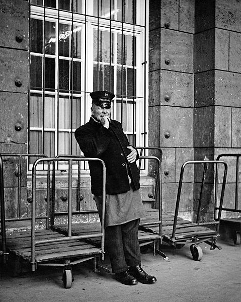 BRD - Deutsche Bundesbahn - Gepäckträger 1958