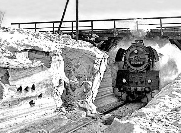 DDR - Katastrophenwinter Insel Rügen