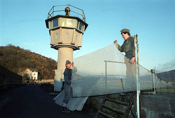 Deutsch-Deutscher Grenzabbau - 1989