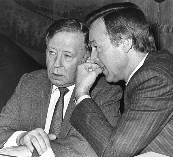 Hans Mayr und Franz Steinkühler