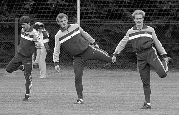 Soccer - Euro 1984 - First training of the German team