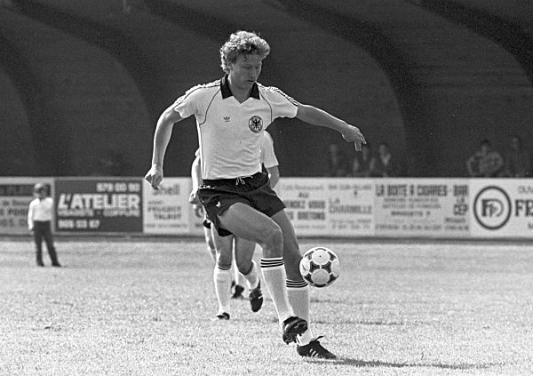 Fußball - EM 1984 - Trainingsspiel