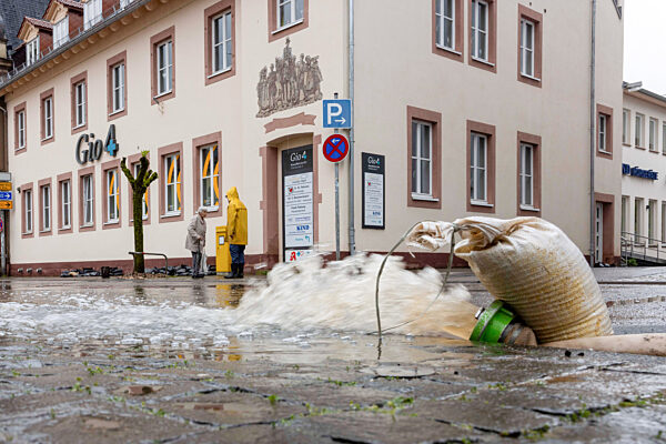 Hochwasser im Saarland - Quierschied