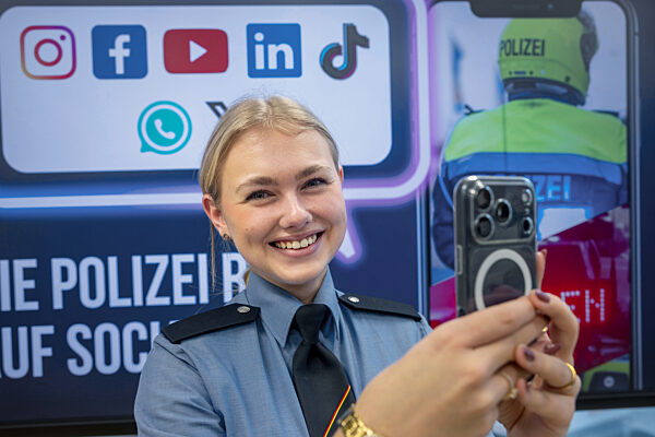 Erste Influencerin der Polizei Rheinland-Pfalz vorgestellt