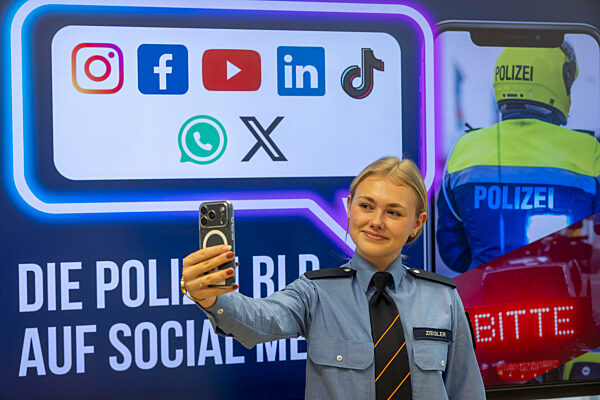 Erste Influencerin der Polizei Rheinland-Pfalz vorgestellt
