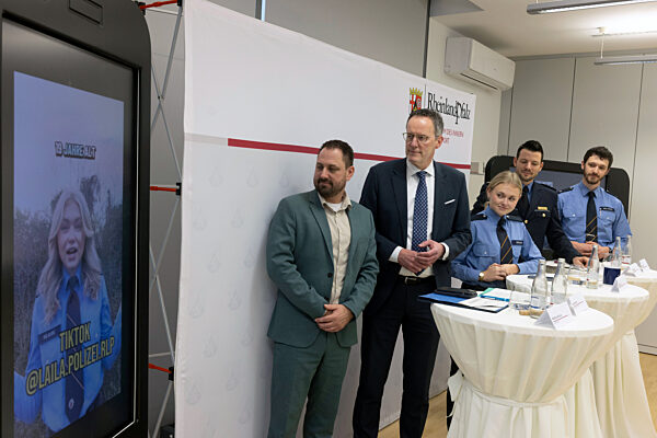 Erste Influencerin der Polizei Rheinland-Pfalz vorgestellt