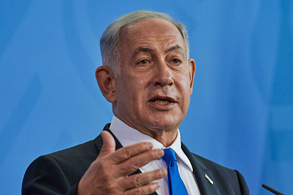 Scholz und Netanjahu geben Pressekonferenz in Berlin