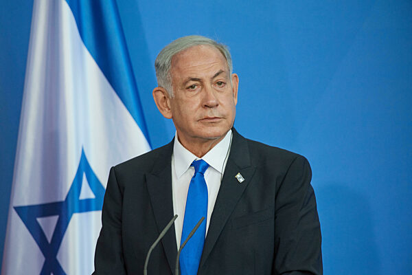 Netanjahu Pressekonferenz in Berlin