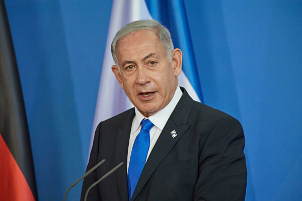 Netanjahu Pressekonferenz in Berlin