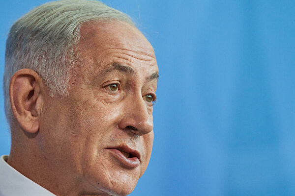 Netanjahu Pressekonferenz in Berlin