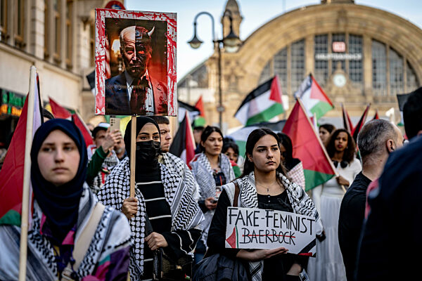 Rund 750 Personen bei Frankfurter Al-Kuds-Demonstration