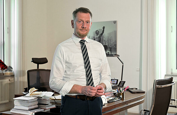 Ministerpraesident Michael Kretschmer