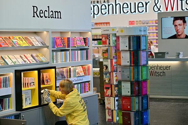 Frankfurter Buchmesse wird eroeffnet