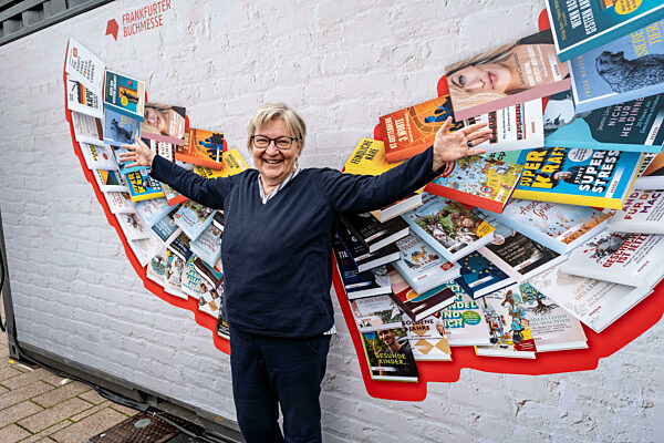 Medienbischoefin Dorothee Wuest auf der Buchmesse