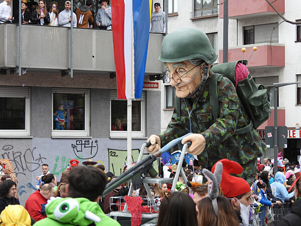 Rosenmontagszug in Mainz