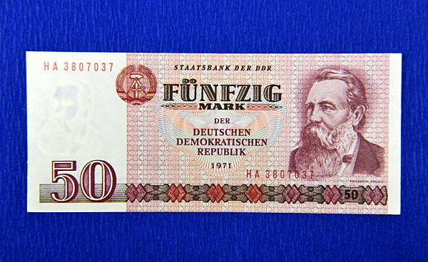DDR - Geld - Fünfzig Mark