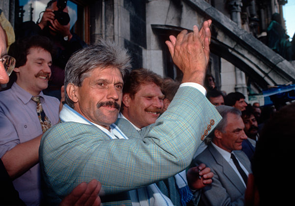 Fußball 1993 - TSV 1860 München steigt in 2. Bundesliga auf