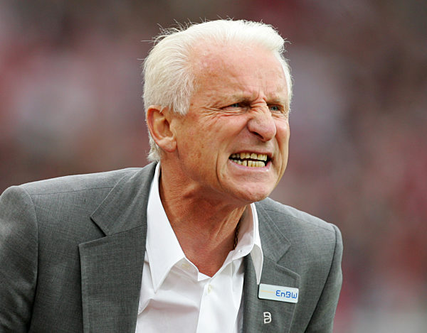 Trainer Giovanni Trapattoni (Stuttgart)