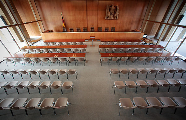 Bundesverfassungsgericht - Gerichtssaal