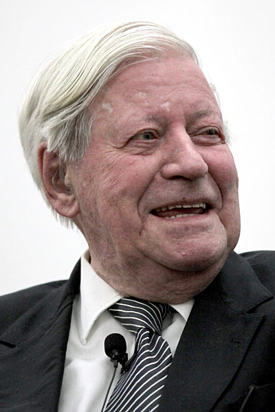 "Zeit" conference - Helmut Schmidt