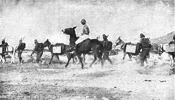 Conquest of German East Africa; Campaign of 1917: a Saint-Chamond battery unit..., 1917. Creator: Unknown.