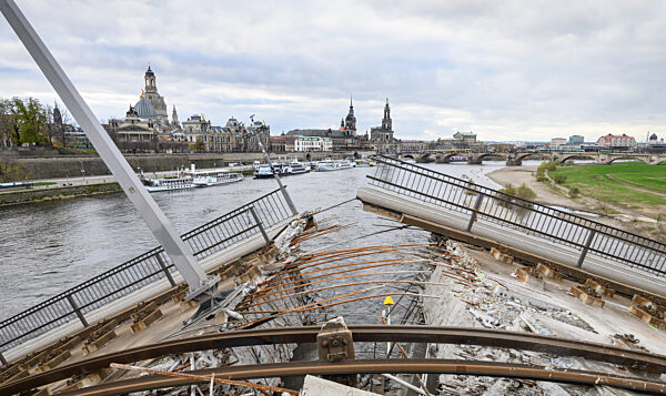 Carolabrücke in Dresden