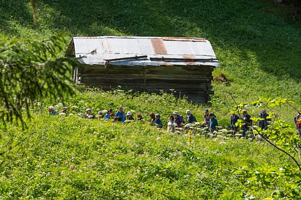 Wallis Leukerbad Literarische Wanderung