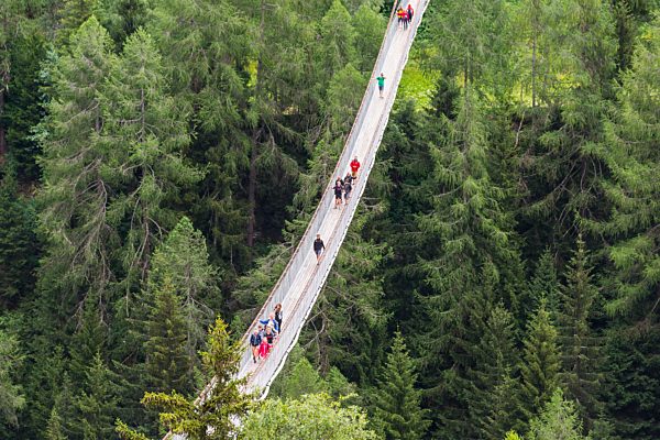 Switzerland Goms Bridge