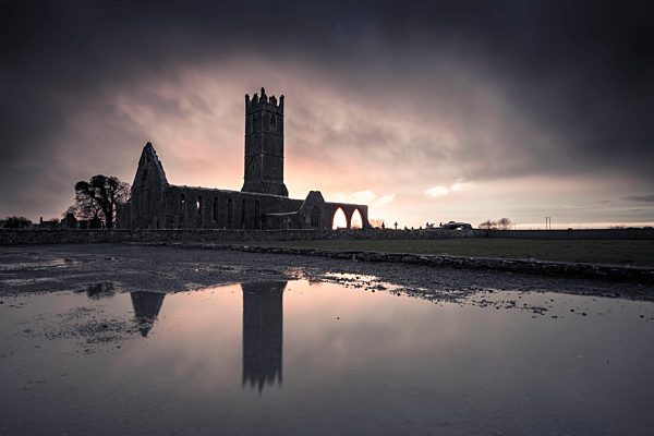 Ireland, abandoned church ruin