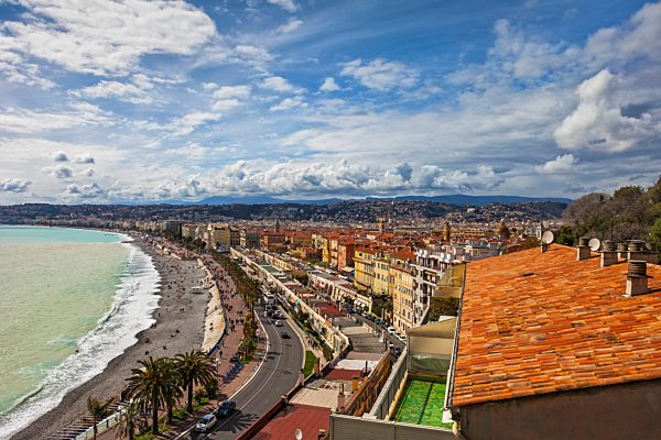France, Provence-Alpes-Cote d'Azur, Nice, Promenade des Anglais