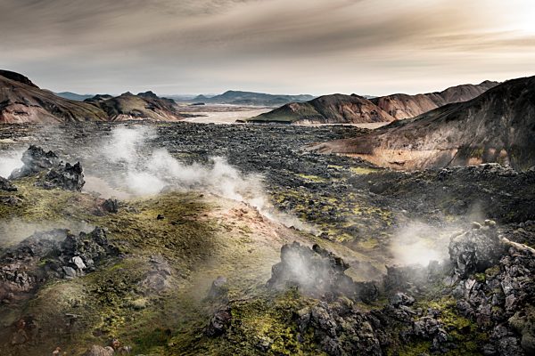 Iceland, South West, Landmannalaugar, Landscape highland