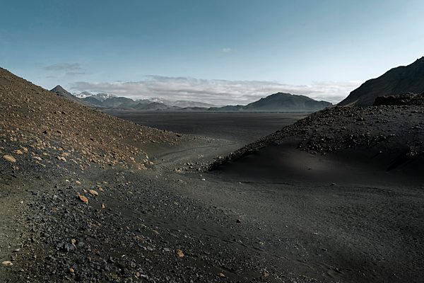 Iceland, Emstur, South West, Laugavegur trail from Landmannalaugar to Porsmoerk