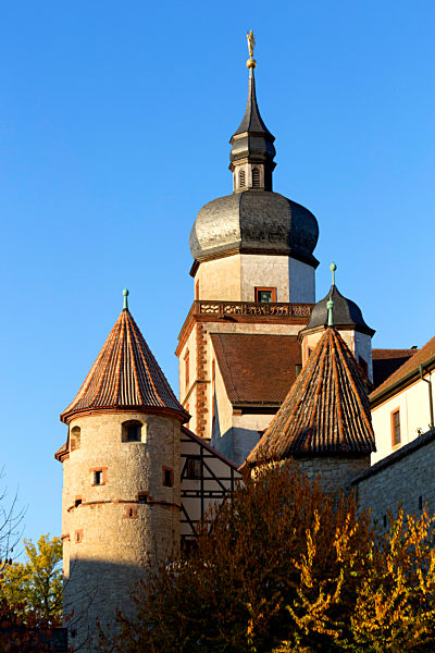 Germany, Bavaria, Wuerzburg, Fortress Marienberg