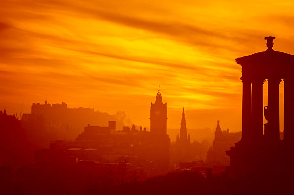 United Kingdom, Scotland, Edinburgh, concept apocalypse