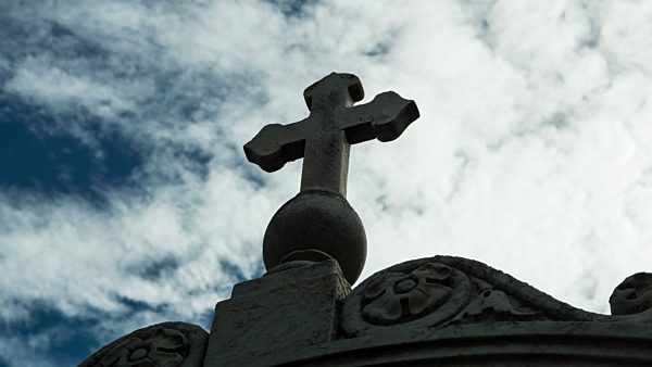 Argentina, Buenos Aires, Cross at Recoleta