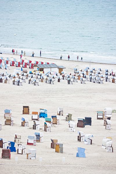 Germany, Rostock, People on beach