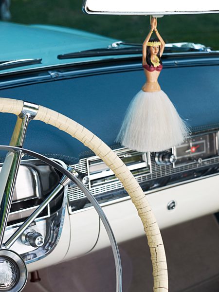 Germany, Hessen, Vintage car of Cadillac Eldorado