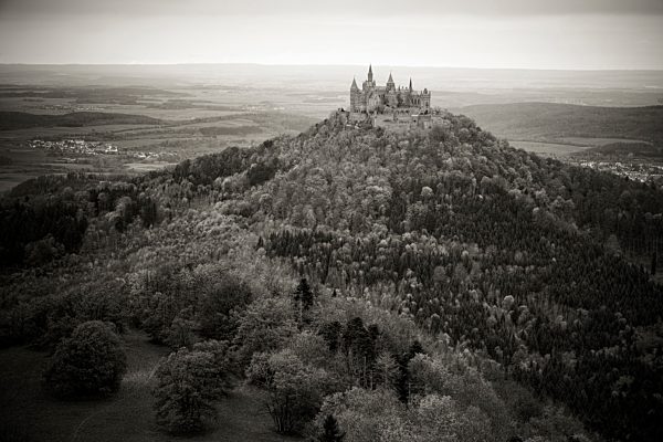 Germany, Baden Wuerttemberg, View of Hohenzollern Castle