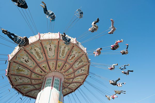 Germany, Bavaria, Fuerth, Kirchweih