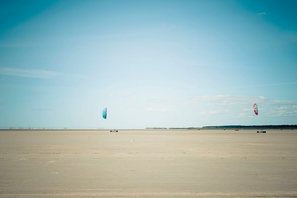 Denmark, Romo, Sand dunes at North Sea