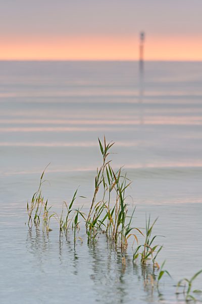 Germany, Constance, View of Buoyage in lake constance
