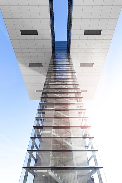 Germany, North Rhine-Westphalia, Cologne, part of crane house at Rheinauhafen